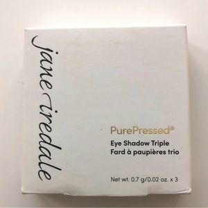 Jane Iredale PurePressed Eye Shadow Triple - Blue Hour NWT